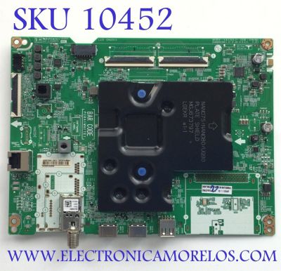 MAIN PARA SMART TV LG 4K UHD RESOLUCION (3840 X 2160) / NUMERO DE PARTE EBT67228502 / EAX69581205 / 2GEBT000-0271 / NUMERO DE PANEL NC650TQG-ABKH7 / MODELO 65UQ7070ZUE.BUSFLKR